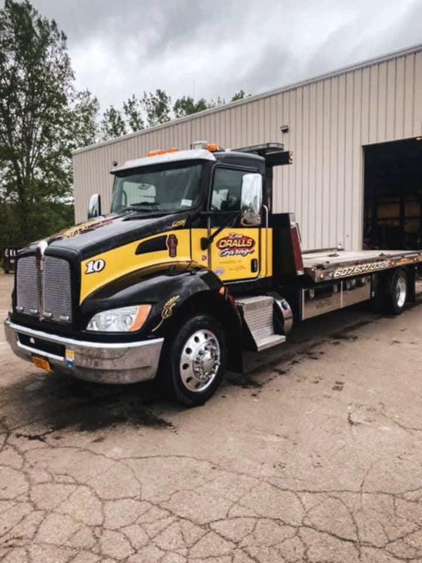 Don Orall's rollback truck