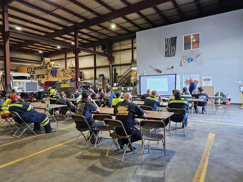 Classroom setup for TIMS